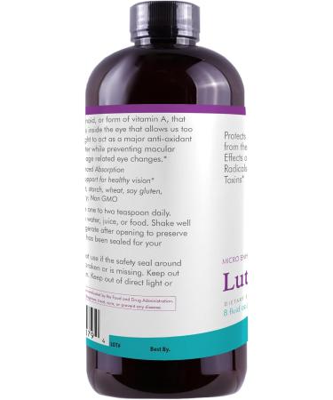 Life Solutions Lutein for Eyes - Lutein 10mg Eye Supplements for Adults Vision & Eye Health Support - Premium Lutein Supplement for Optimal Eye Health 8oz - Buy Online on GoSupps.com