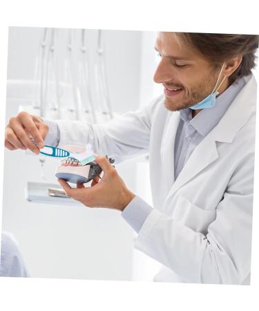 Moluckfu Travel Toothbrush & Prosthesis Cleaning Brush - 2 Pack for Braces & Prosthetics - Buy Online on GoSupps.com