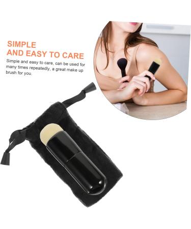 Makeup Cosmetic Applicator Cosmetic Tools Make up Brush Blush Brush Makeup Tools Makeup Supplies Foundation Brush Powder Brush Travel Wood Dense Mushroom Head - Buy Online on GoSupps.com