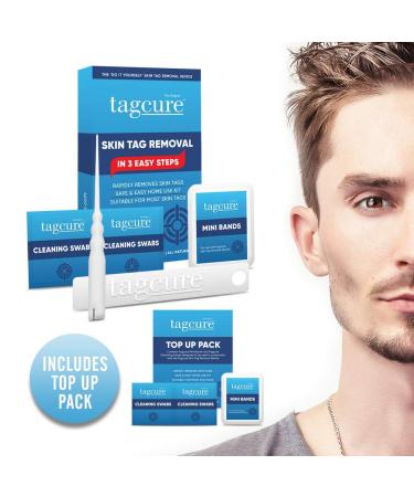 Tagcure Skin Tag Removal Kit - Easy & Effective Skin Tag Remover with Tape Refill - Fast International Shipping - Buy Online on GoSupps.com