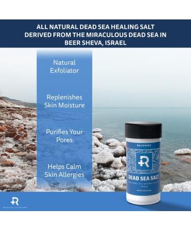Recovery Aftercare Sea Salt & Tea Tree Oil Combo - Natural Soothing Piercing Aftercare Solution for International Shipping - Buy Online on GoSupps.com