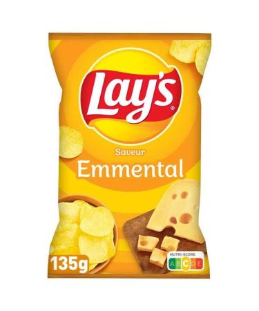 Lays Chips Emmental flavor 135g