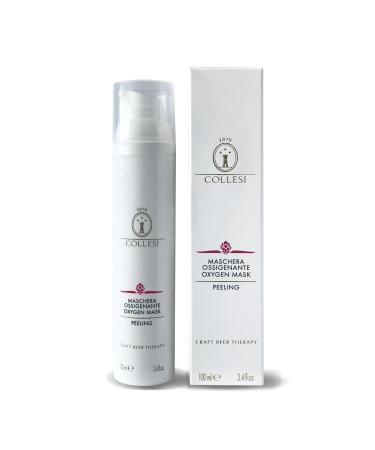 Sorgente Di Birra SRL Collesi Acid Forming Peeling Mask Enriched with Blonde Craft Beer 100 ml Removes Dead Cells and Smoothes Hop Extract and Nourishing Vegetable Oils Made in Italy