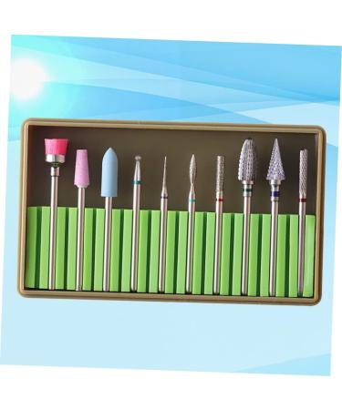 Beavorty 3 Sets nails kits electric nail filer Cuticle Drill Bits Nail Drill Replacement Bits nail file electric nail drill bit brush Gel Nails Bit Nail Art supplies manicure polisher 5x1cmx3pcs Greenx3pcs - Buy Online on GoSupps.com