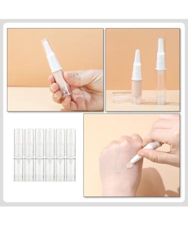 Ipetboom 24 Pcs Liquid Foundation Bottle With Cover Travel Storage Bottle 12x1.9cmx4pcs Transparentx4pcs - Buy Online on GoSupps.com