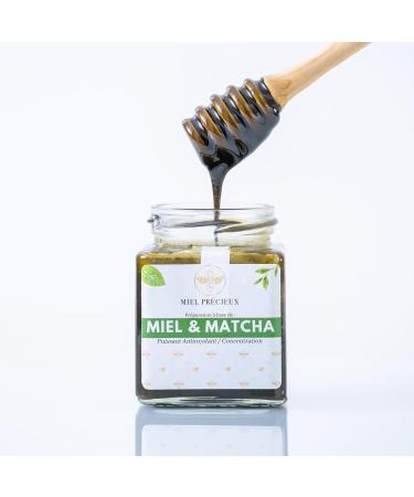 Honey & Matcha 250g - Natural Antioxidant Boost | Stable Energy and Well-Being | Authentic Japanese Matcha | Superfood | No Additives - Buy Online on GoSupps.com
