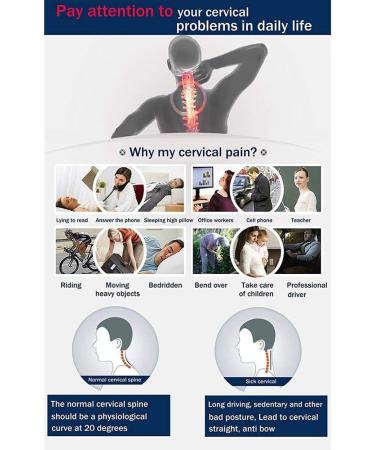 Adjustable Cervical Neck Traction Device | Neck Collar for Pain Relief & Spine Alignment - Buy Online on GoSupps.com