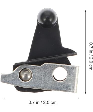 BIUDECO Electric Clipper Switch Hair Trimmer Haircut Equipment Hair Clipper Hairdressing Tool Replacement Power 2X2X1CM Black - Buy Online on GoSupps.com