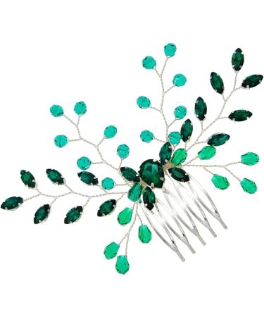 Beaupretty Hair Style Tools Water headpiece for bride wedding headpiece bride headpieces for wedding green rhinestones bridal headpiece rhinestone headpieces for women drill bit Miss Drill - Buy Online on GoSupps.com