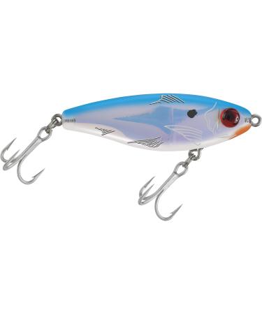 MirrOLure Mirrolure 27 Mr Mirrodine XL Susp Twitchbait Bk Silver 31 8 in 9 473 ml E Blue Bk/Prl/Silver. 3 1/8 inches 9/16 oz