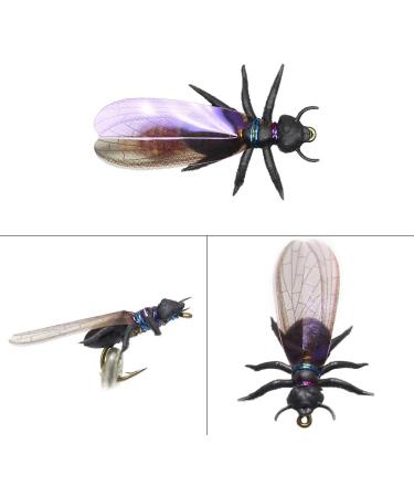 YZD Fly Fishing Flies Kit - Realistic Hand-Tied Trout Lures - 12/26/48 Pcs 6-Ant Nymph Assortment - Buy Online on GoSupps.com