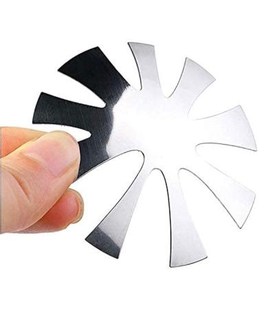 Nail Manicure Edge Trimmer Nail Cutter Plate French Manicure Nail Art Making Acrylic Clipper Plate Module Stainless Steel DIY Plate Module Nail Cutter Tool (Gold 2Pcs) Gold 2Pcs - Buy Online on GoSupps.com
