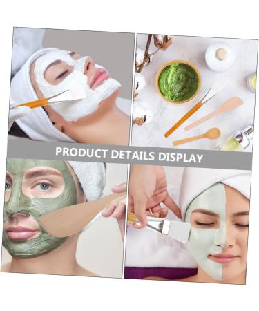Applicator Brush 1 Set Bowl Set Mud Mixing Tool Facial Mud Brush Stirring Spatula Body Butter Applicator Diy Tools Clay Tools Diy Bowl Essential Oil Bowl Facial Wooden - Buy Online on GoSupps.com
