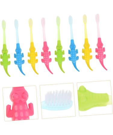Partykindom 32 StK Small Crocodile Toothbrush - Soft Oral Massager Toy for Kids | Fun & Effective Cleaning Tool - Buy Online on GoSupps.com