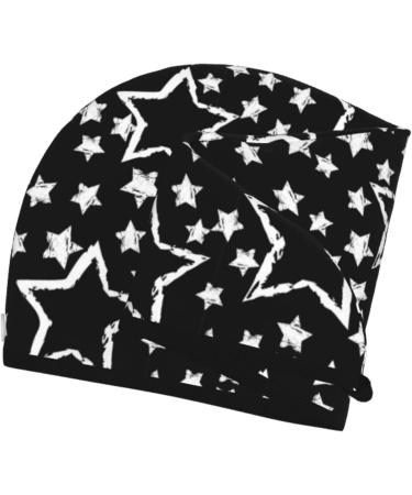 Cute Star Microfiber Hair Towel - Super Absorbent Quick Dry Turbans for Curly & Thick Hair | Hair Wrap Bonnet Cap for Women Girls & Kids - International Shipping Available - Buy Online on GoSupps.com
