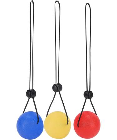 Verdant Touch Grip Ball Set Hand & Wrist Rehabilitation Strength Training Massage Balls (Yellow 15 Red 25 Blue 30 ) International Shipping Available - Buy Online on GoSupps.com