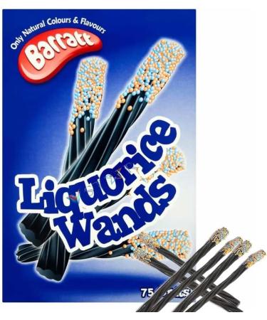 Liquorice Wands Dipped in Crunchy Candy Pieces (45) - Buy Online on GoSupps.com