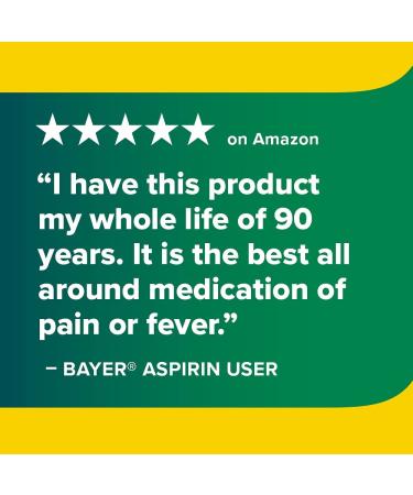 Bayer Aspirin 325mg Coated Tablets 300ct - Genuine Pain Relief - Buy Online on GoSupps.com