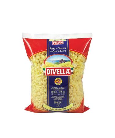 DIVELLA COCCIOLINI 500 gr. (10 boxes of 500 g)