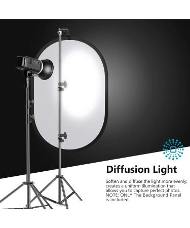 NEEWER 23.6x35in Light Diffuser Panel w/ Carry Bag - Soft White Fabric for Studio & Outdoor Photography - Buy Online on GoSupps.com