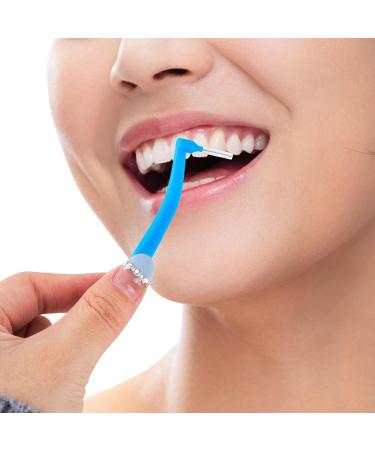 30 Piece Interdental Brushes Set - Non-Slip Toothbrushes for Gums & Braces Care | Orthodontic Cleaning Tool - Buy Online on GoSupps.com