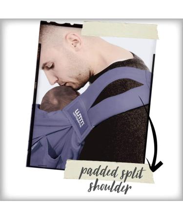 We Made Me Smile Classic Baby Sling | 5 Carry Positions | 3.6-15.9kg | Deep Blue - Buy Online on GoSupps.com