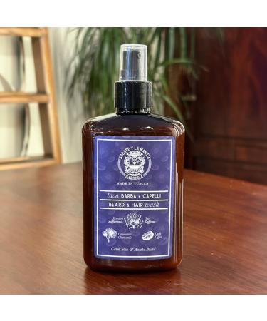  ABBATE Y LA MANTIA Lava Beard Balm - Anti-Itch - Soothing Strengthening and Antibacterial - With Saffron Chamomile and Coffee - 250 ml - Made in Italy - Buy Online on GoSupps.com
