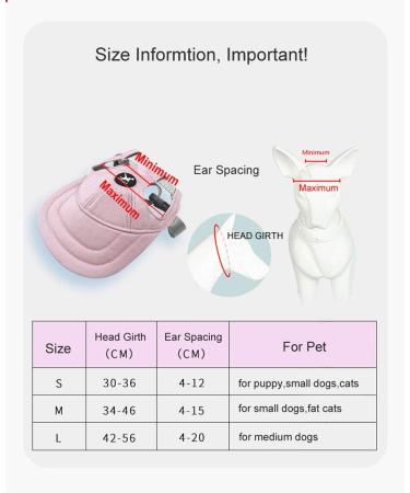 Adjustable Summer Sun Hood for Dogs | Baseball Cap with Ears - Sun Protection for Small & Medium Dogs (M Denim Black) - Buy Online on GoSupps.com
