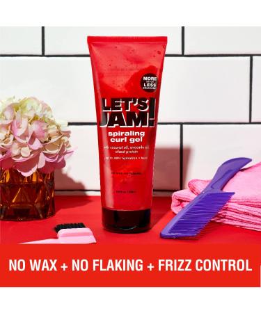Softsheen Carson Lets Jam! Spiraling Curl Gel - 48HR Hydration & Hold for Curly Hair Anti-Breakage Formula 6.8 Fl Oz - International Shipping Available - Buy Online on GoSupps.com