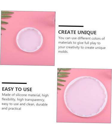 COHEALI 2 Pcs Silicone Mold Silicone Coasters Resin Coasters Cup Mat Casting Mold Tool Crystal - Buy Online on GoSupps.com