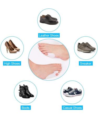 Little Toe Bunion Corrector - 3 Pairs Soft Gel Protectors for Men & Women - Buy Online on GoSupps.com