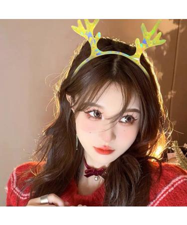 hgnxa Epoxy Resin Headband Molds Antler Shaped Holographic Resin Hair Accessory Moulds Suitable for Unique Hair Accessories Black - Buy Online on GoSupps.com