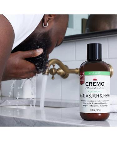 Cremo All-In-One Beard Softener - Wild Mint 6 fl oz | Softens & Refreshes Scruff - Buy Online on GoSupps.com