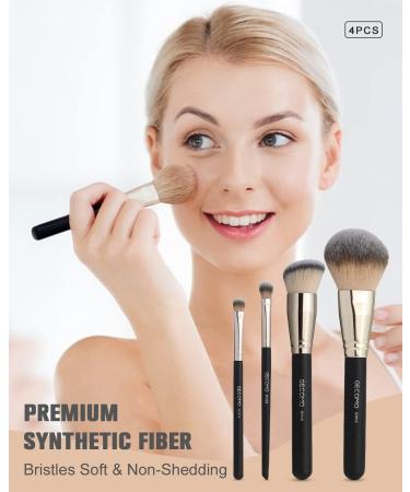 FERYES Travel Makeup Brush Holder Set - Large 4-Piece Brush Organizer for Easy Packing & Travel - Buy Online on GoSupps.com