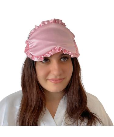 Womens Silk Sleep mask Girls Silk Sleep mask Pink Silk Sleep mask Blackout Sleep mask Pink Blindfold Baby Pink