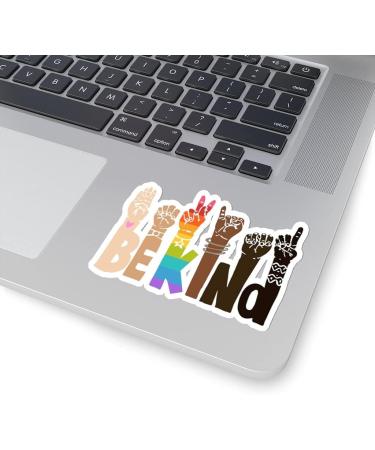 Be Kind Vinyl Sticker | 4 Wide | Auto Car Truck Wall Laptop Decal - Buy Online on GoSupps.com
