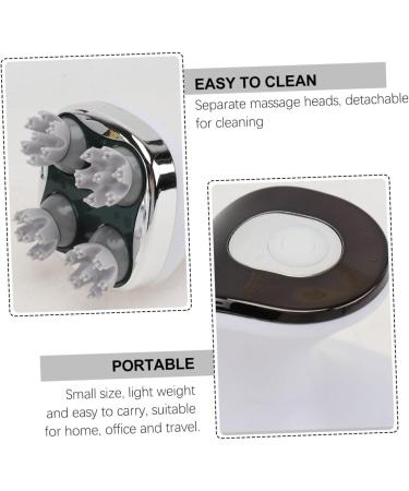 Fomiyes Hair Growth Massager - Portable Head Scratch & Scalp Massage Device | Snow-Skipping Design | Ideal for Cat Massage | 12.8x10.3x9.5cm - Boost Your Hair Health! - Buy Online on GoSupps.com