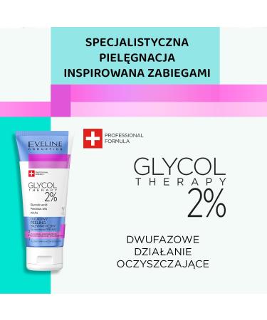 Eveline Glycol Therapy 2% Oil Enzymatic Exfoliating 100 ml - Buy Online on GoSupps.com