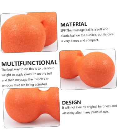 Toddmomy Olabian Massage Ball - Double Roller for Muscle Relief Yoga & Foot Massage - EPP Fitness Tool - Buy Online on GoSupps.com