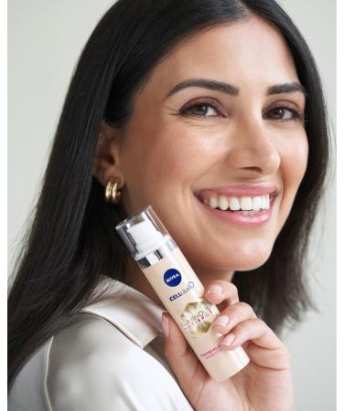 NIVEA Cellular Luminous 630 Liquide anti-pigmentaire SPF20 (40 ml) soin du visage contre les taches pigmentaires et les taches de vieillesse fluide hydratant avec hyaluron (Lot de 2) - Buy Online on GoSupps.com