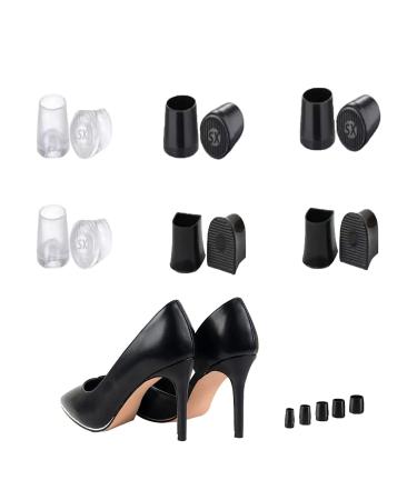 SUOAPAIQ Heel Caps  6 Pairs High Heel Grass Protector  Heel Protectors for High Heel Shoes Heel Covers Protectors High Heel for Wedding On Grass Grass  Gravel  Wetlands Outdoor Events XS