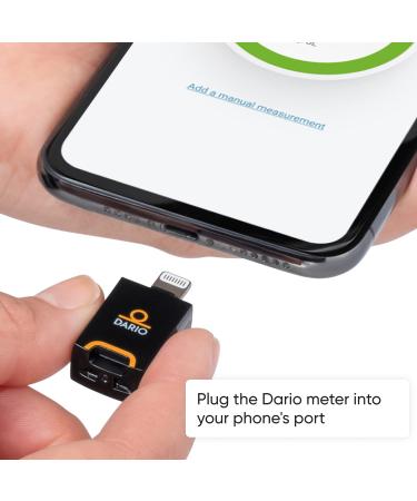 DARIO Blood Glucose Monitor Kit | Test Blood Sugar Levels & Manage Diabetes | Includes Glucose-Meter, 25 Strips, 10 Lancets - Buy Online on GoSupps.com