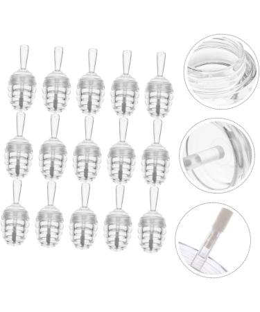 UKCOCO 15 Tubes De Gloss Vides Forme Pot De Miel Transparent R utilisables tanches L gers Pour Maquillage Diy - Buy Online on GoSupps.com