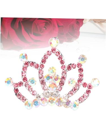 Angoily Crown Hair Comb Hair Accessories Toddler Crowns and Tiaras Girls Tiara Rhinestone for Girls Diamond Headpiece Crystal Headpiece Tiara for Girls Hairpin Child Rhinestones Headgear - Buy Online on GoSupps.com