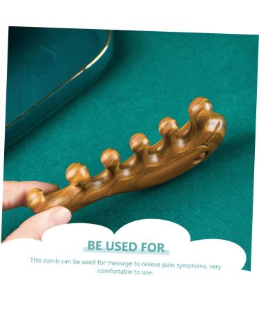 Magiclulu Wooden Scalp Massage Comb - Comfort & Style for Hairdressing | International Shipping - Buy Online on GoSupps.com
