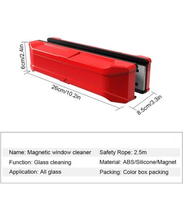 Magnetic Glass Brush Double Side Glass Window Cleaning Cleaning Brush For Household Cleaning Tool Magnetic Window Cleaner 8-15mm - Buy Online on GoSupps.com