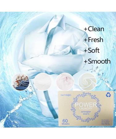 EarthB G Laundry Detergent Sheets - Fresh Scent Eco-Friendly & Liquidless - 240 Sheets Plastic Jug-Free Shipping Worldwide - Buy Online on GoSupps.com