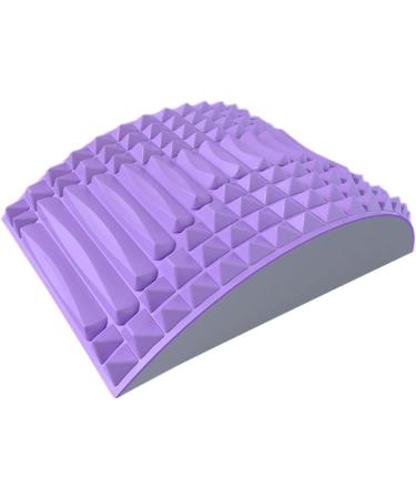 Generic Portable Lumbar Support Device for Muscle Relaxation And Posture Correction Purple - Buy Online on GoSupps.com