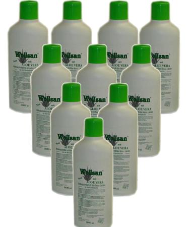 Wollsan wool detergent with aloe vera and lanolin (10 x 1 000ml)