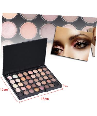 NOLITOY 40 Eyeshadow Eye Shadow Palettes Makeup Palette Earth Tones Powder Eye Shadow - Buy Online on GoSupps.com